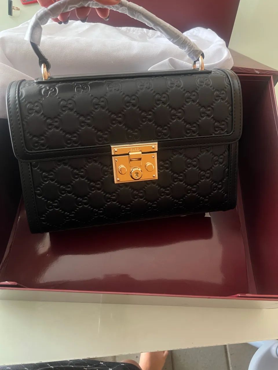 Bolsa Gucci Padlock - Foto 2