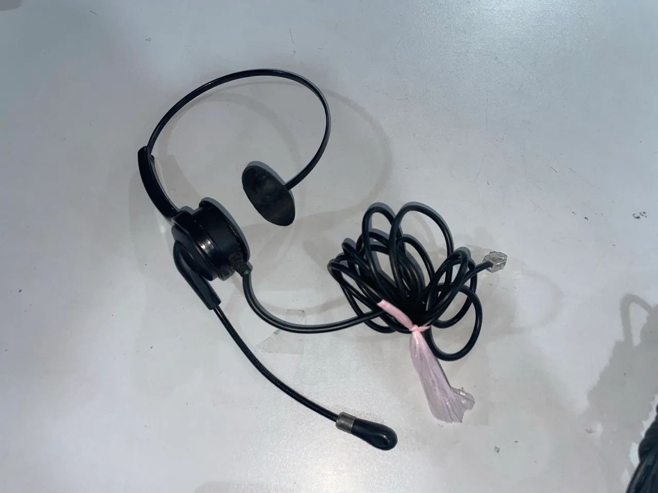 Headset Monoauricular Com Adaptador USB - Foto 4