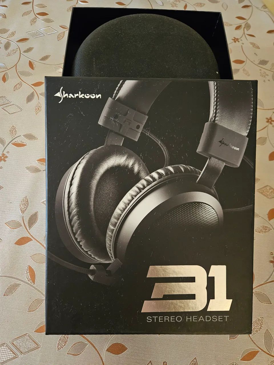 Headset Gamer Sharkoon B1 - Inclui case e caixa original - Foto 2
