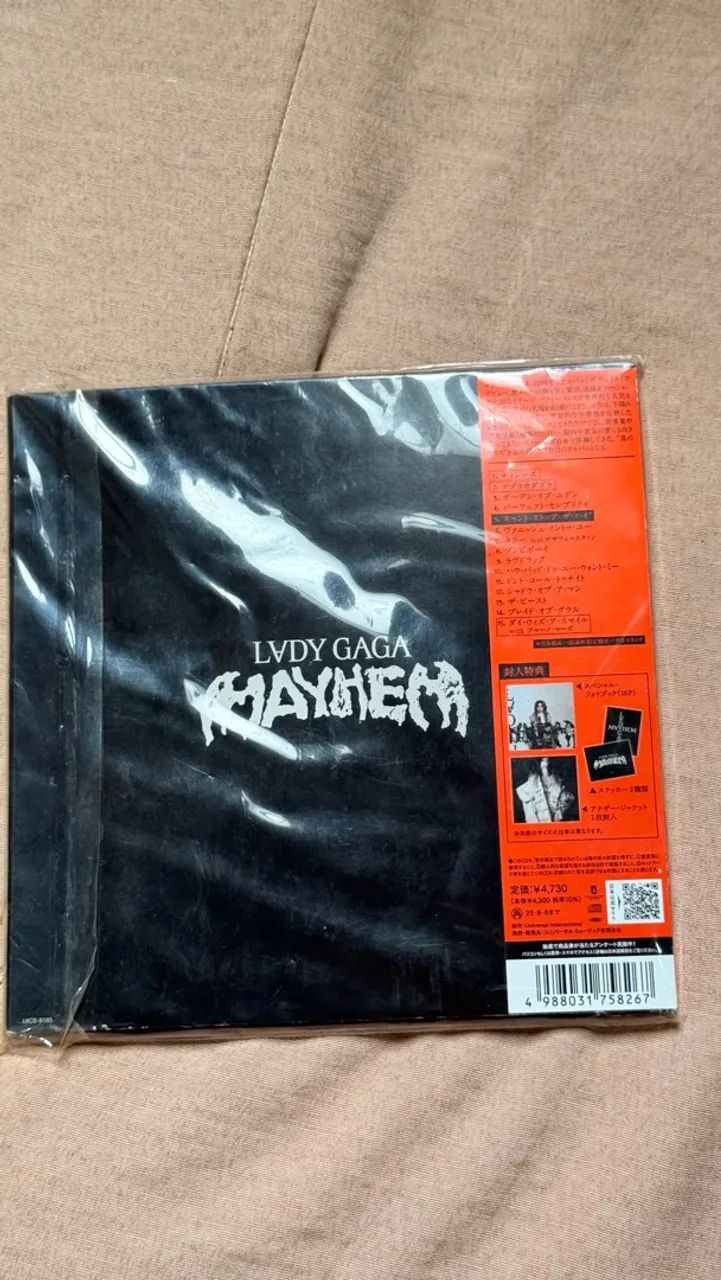 Cd Lady Gaga Mayhem Japan - Foto 2