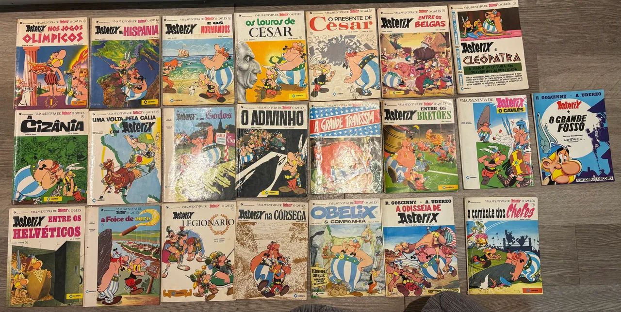 Coleção Revistas Asterix