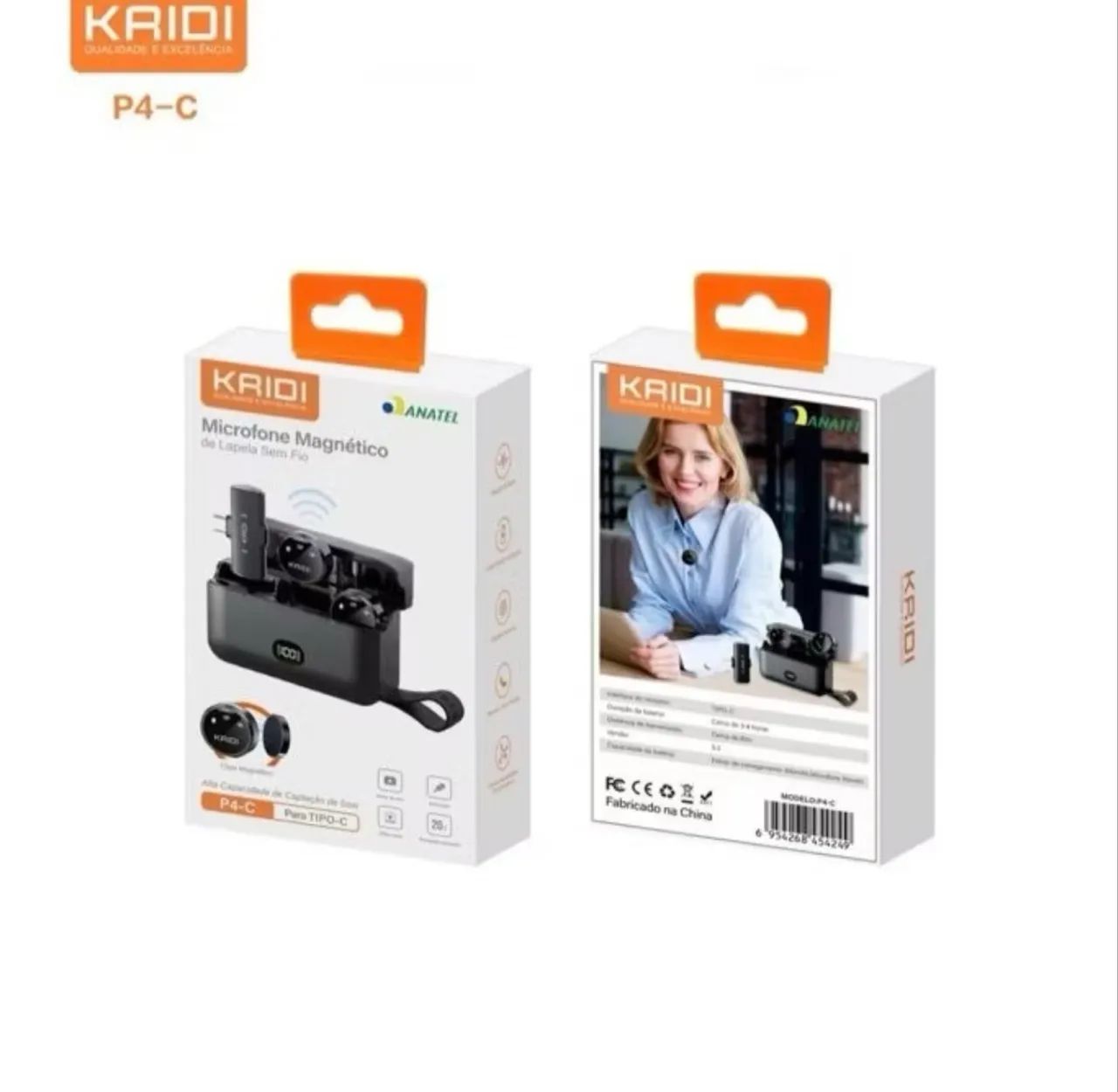 Microfone de Lapela P4 | Kaidi - Foto 5