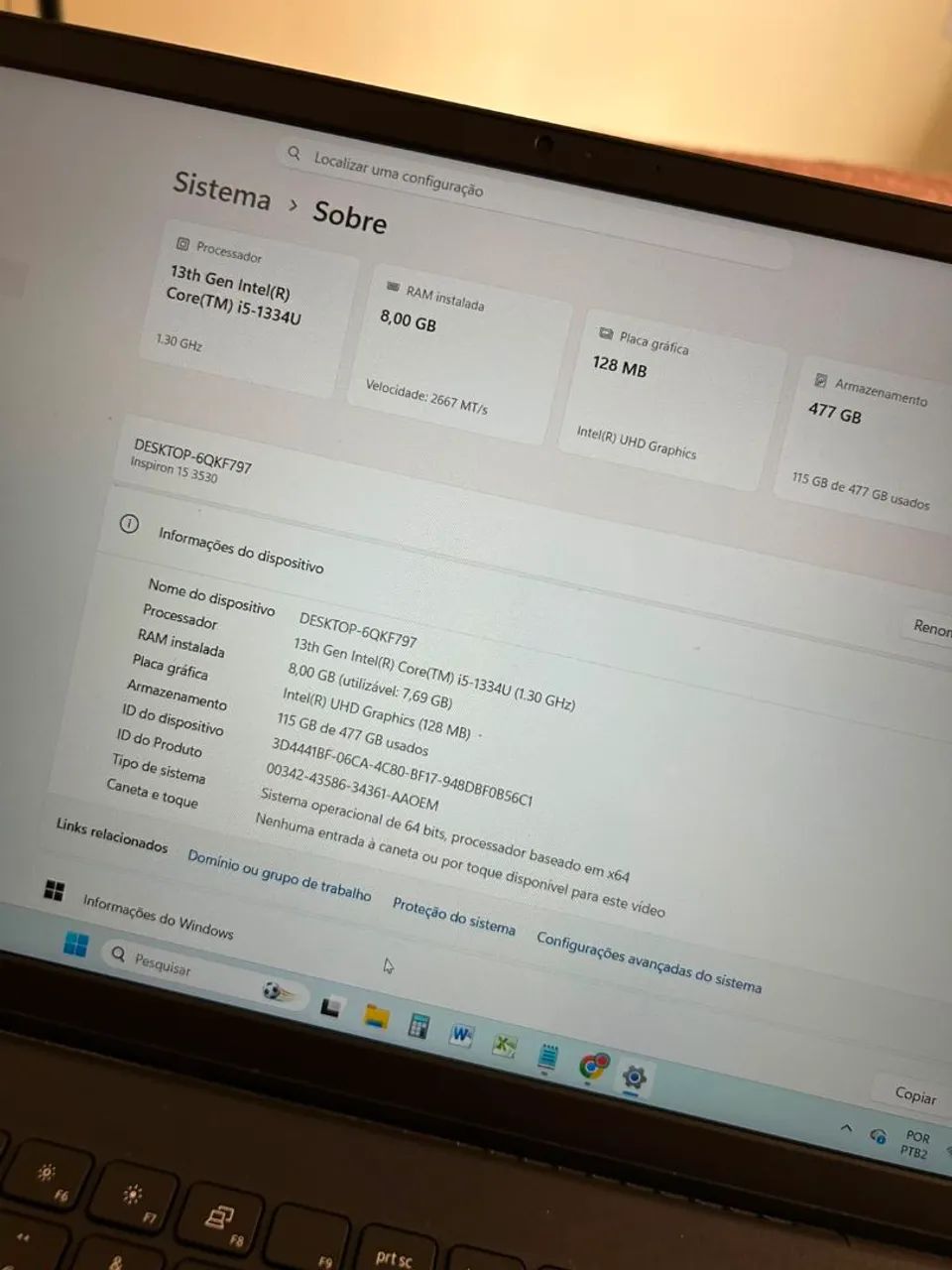 Notebook Dell Inspiron 15  - Foto 3