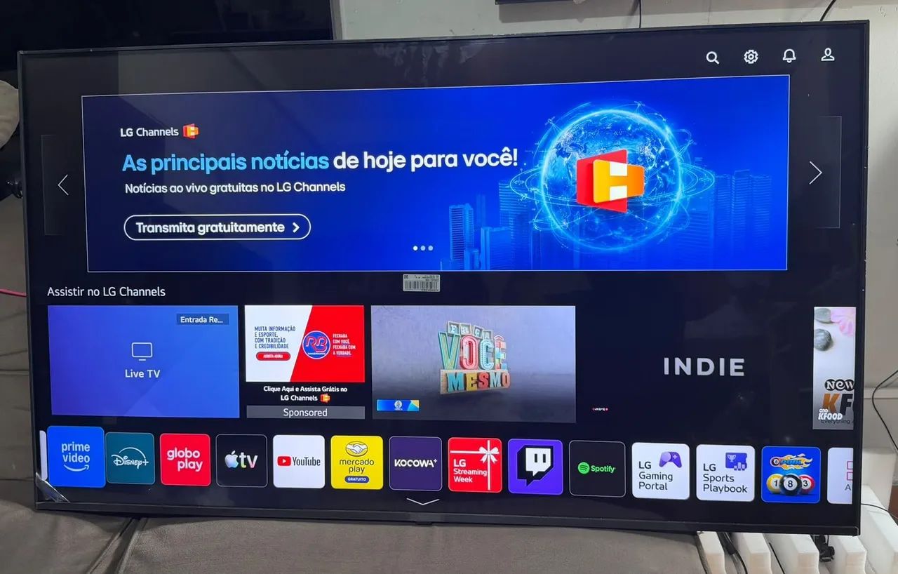 TV 50 LG SMART 4K COMPLETA  - Foto 2