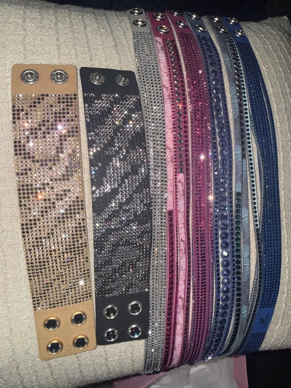 Diversas Pulseiras swarovski Original