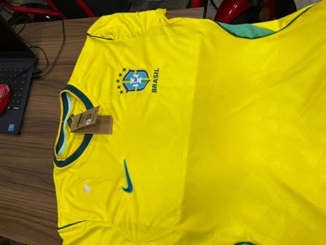 Blusa da seleção brasileira oficial atual - Foto 3