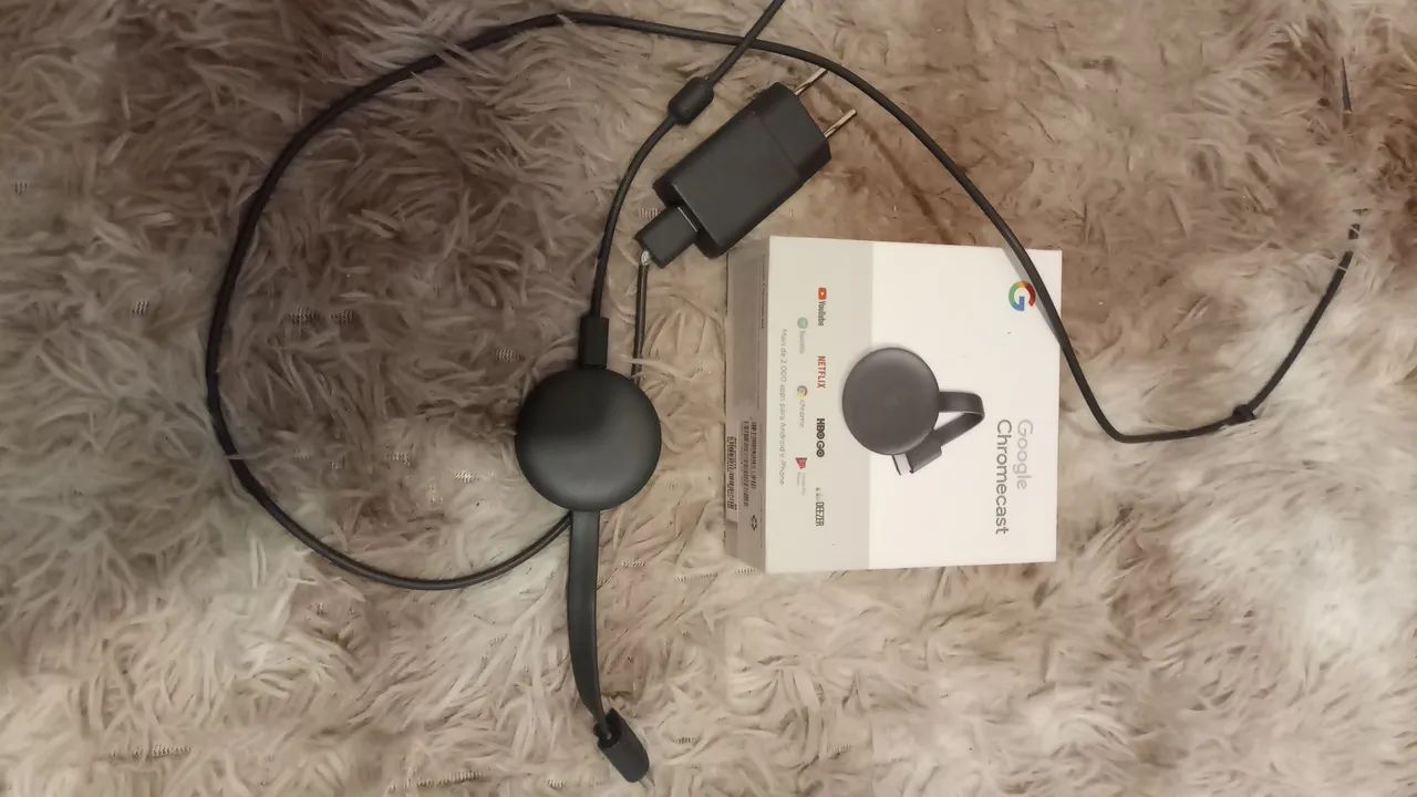 Chrome cast usado 