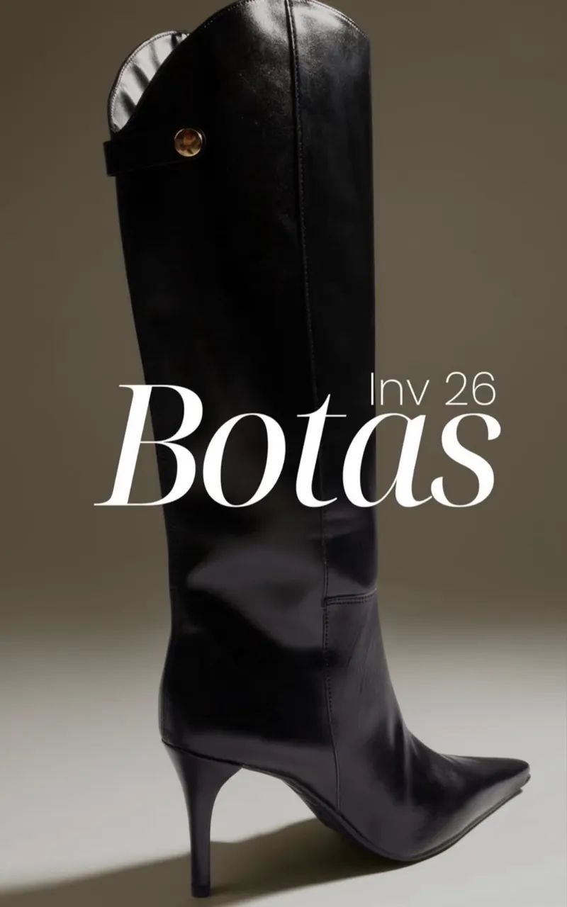 Bota inspiração Saint Laurent 
