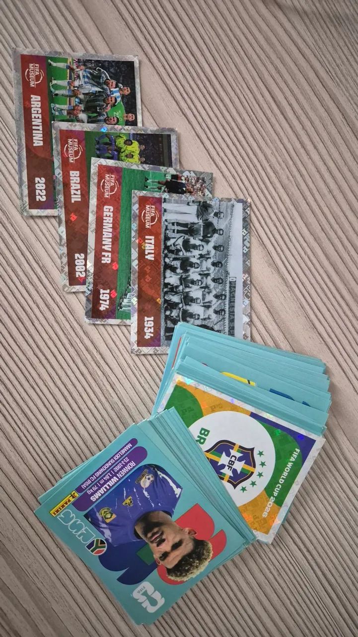Figurinhas Copa 2026