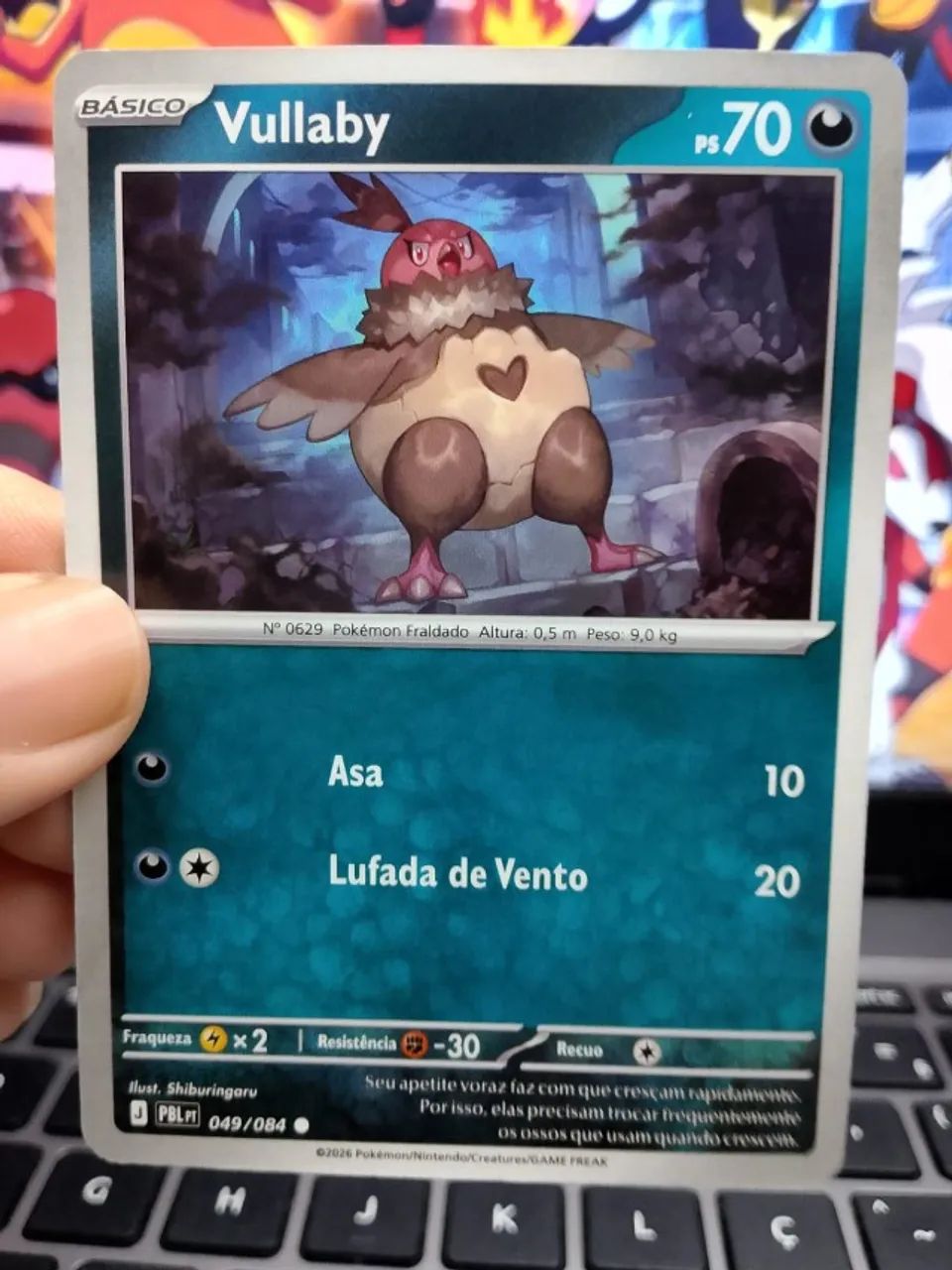Carta Pokémon Vullaby