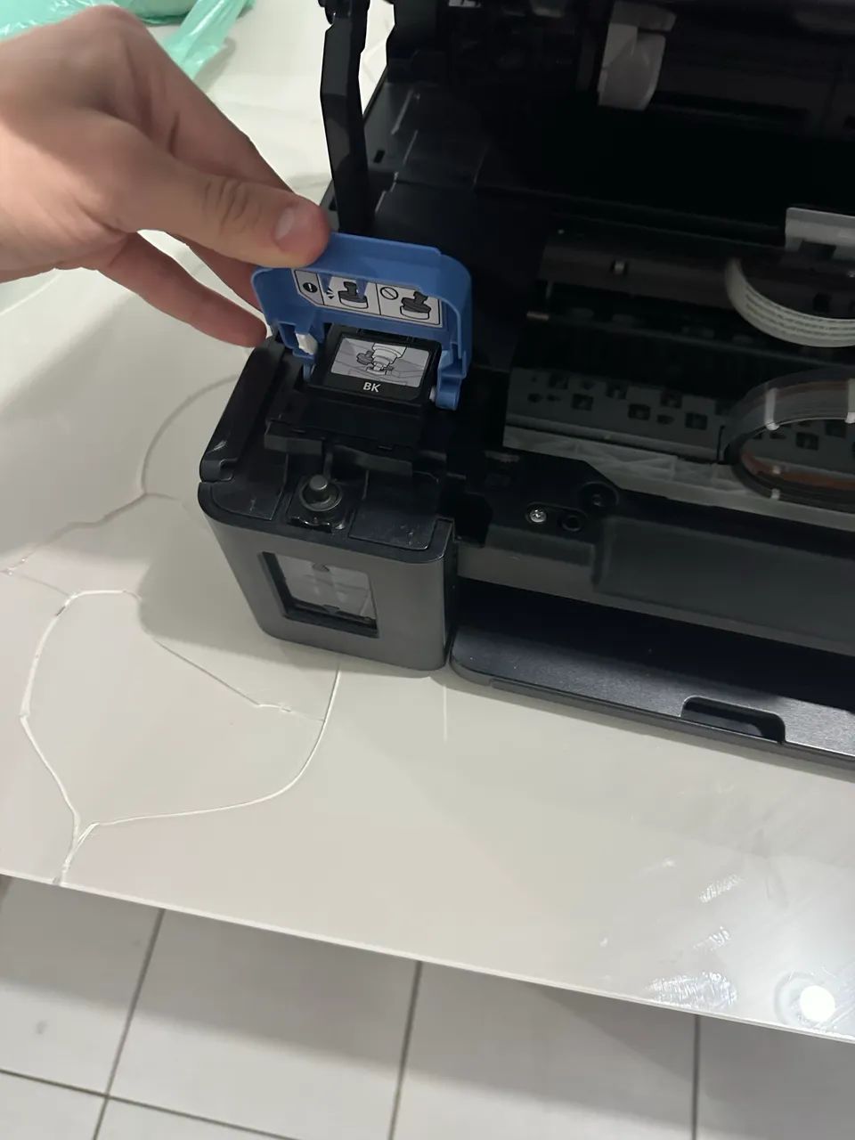 Impressora Canon precisando de manutenção  - Foto 5