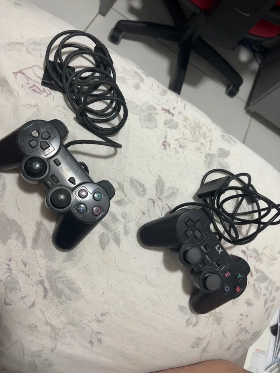 2 controles para PS2  - Foto 2