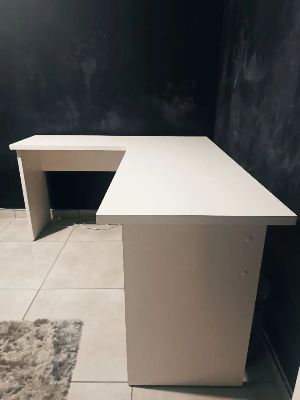 Mesa escritório de canto L  - Foto 2