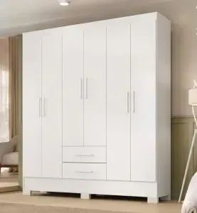Guarda Roupa Natal Branco