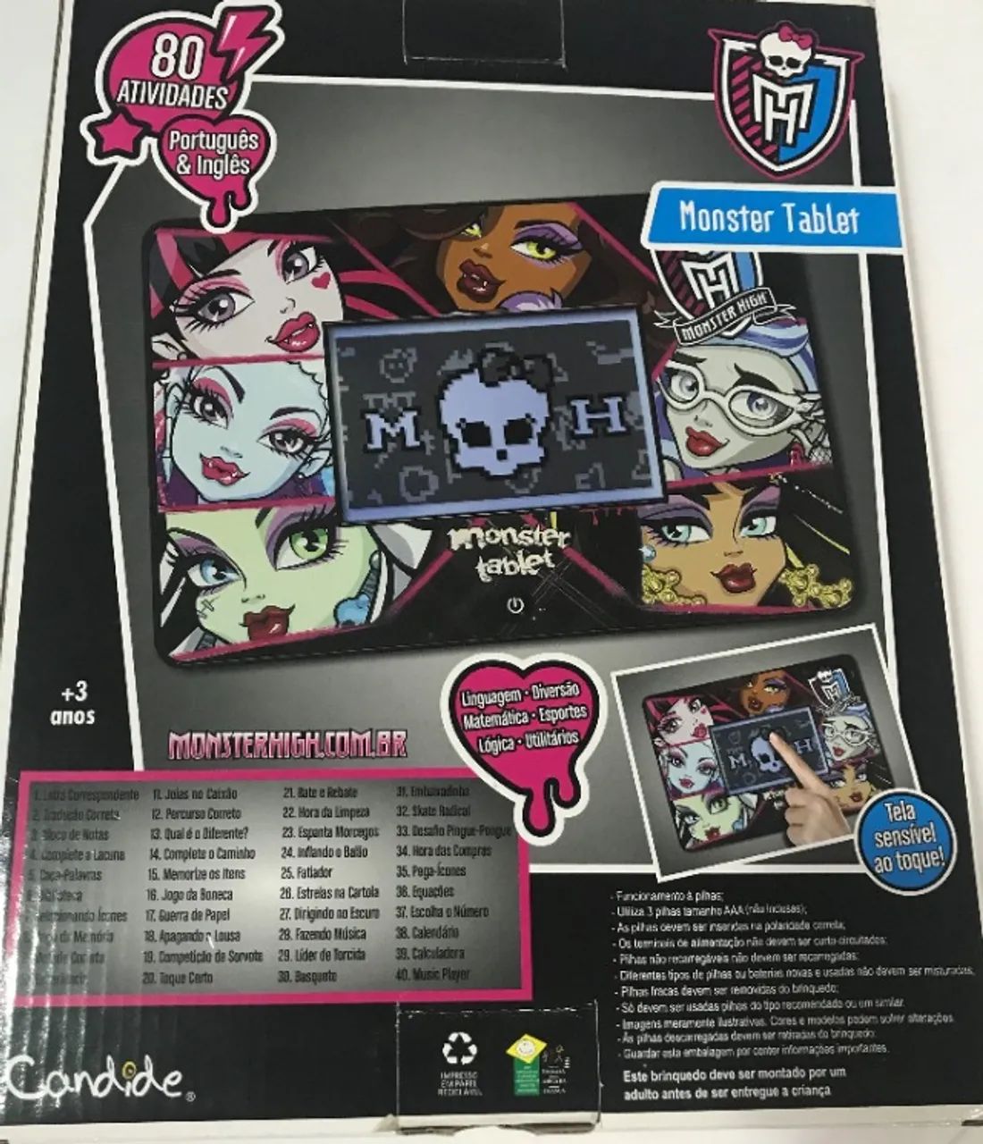 Tablet infantil Touch Pad  Monster High - Candide - Foto 4