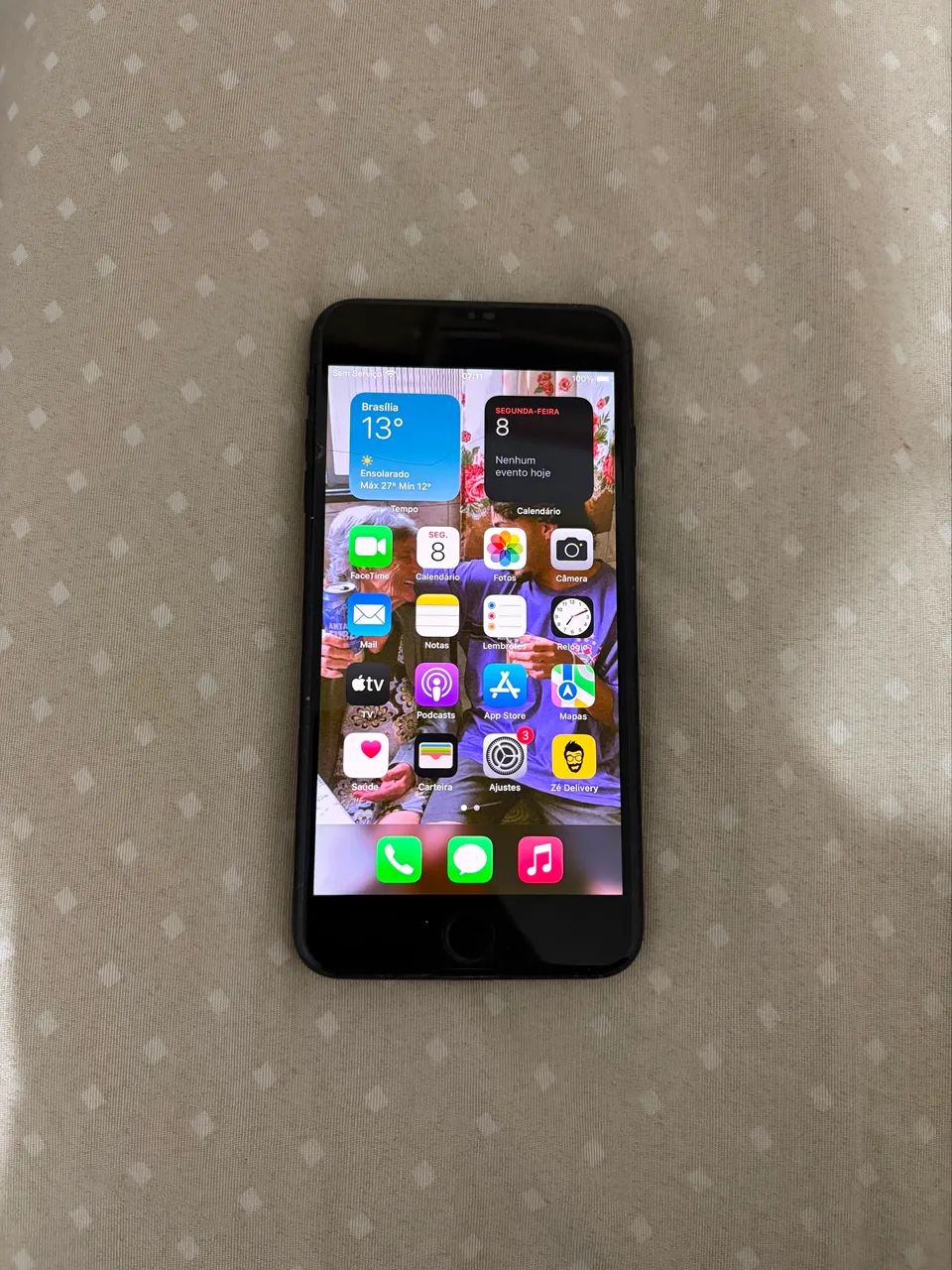 iPhone 7 Plus preto - Foto 2