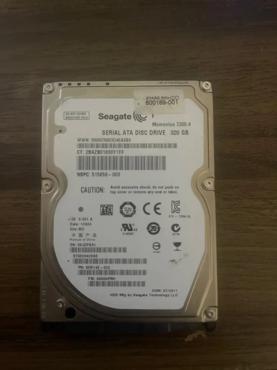 HD 320 GB