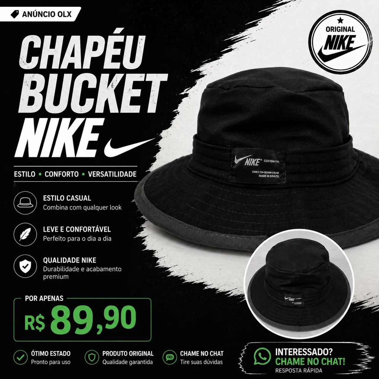 CHAPÉU BUCKET NIKE