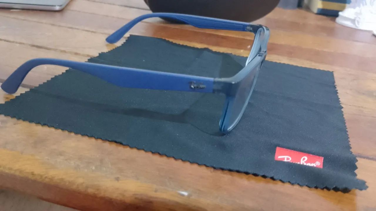 Óculos Rayban 7207L AZUL 55 - Foto 4