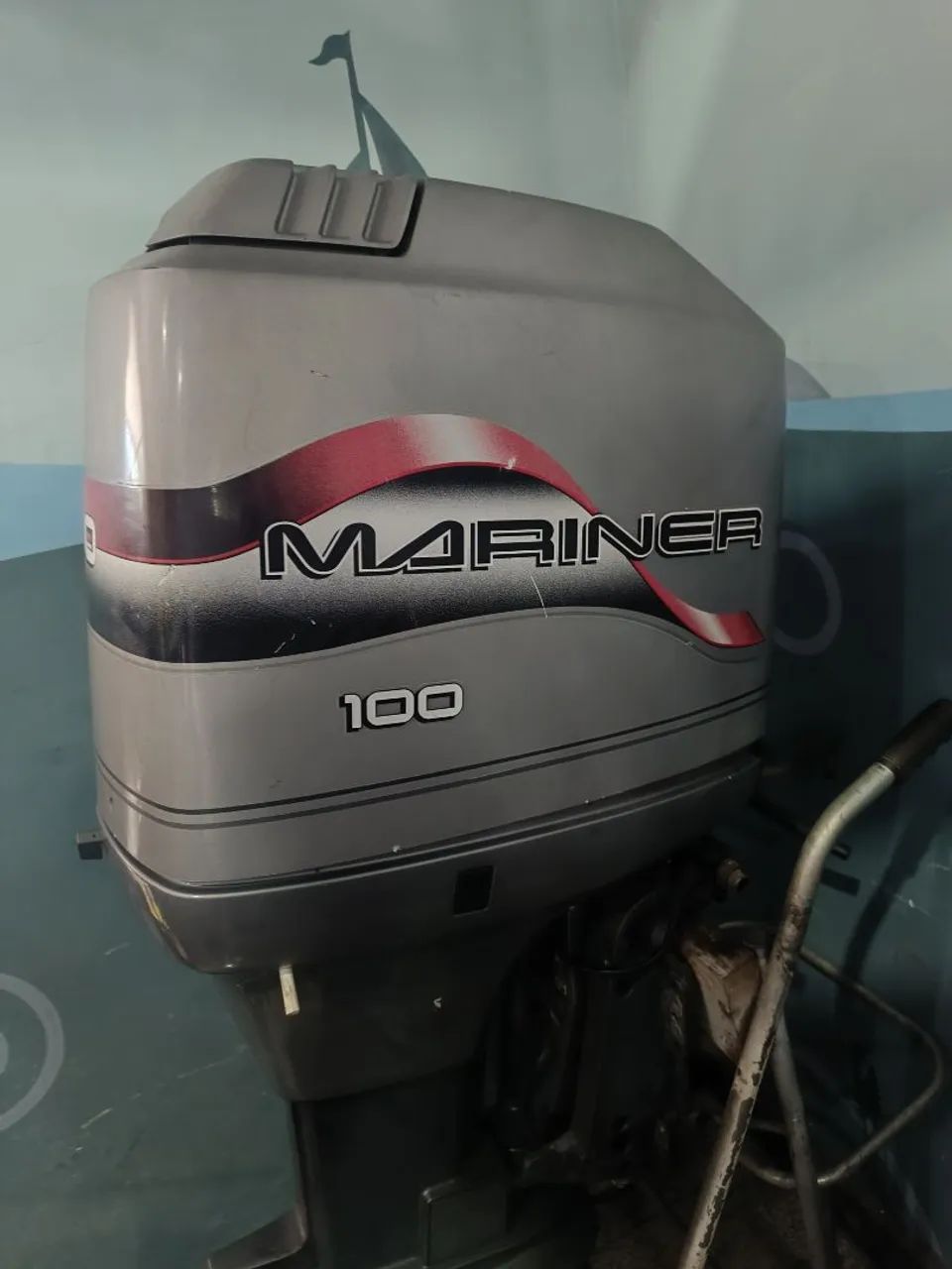 Motor de popa 100 Hp anos 2000 - Foto 3