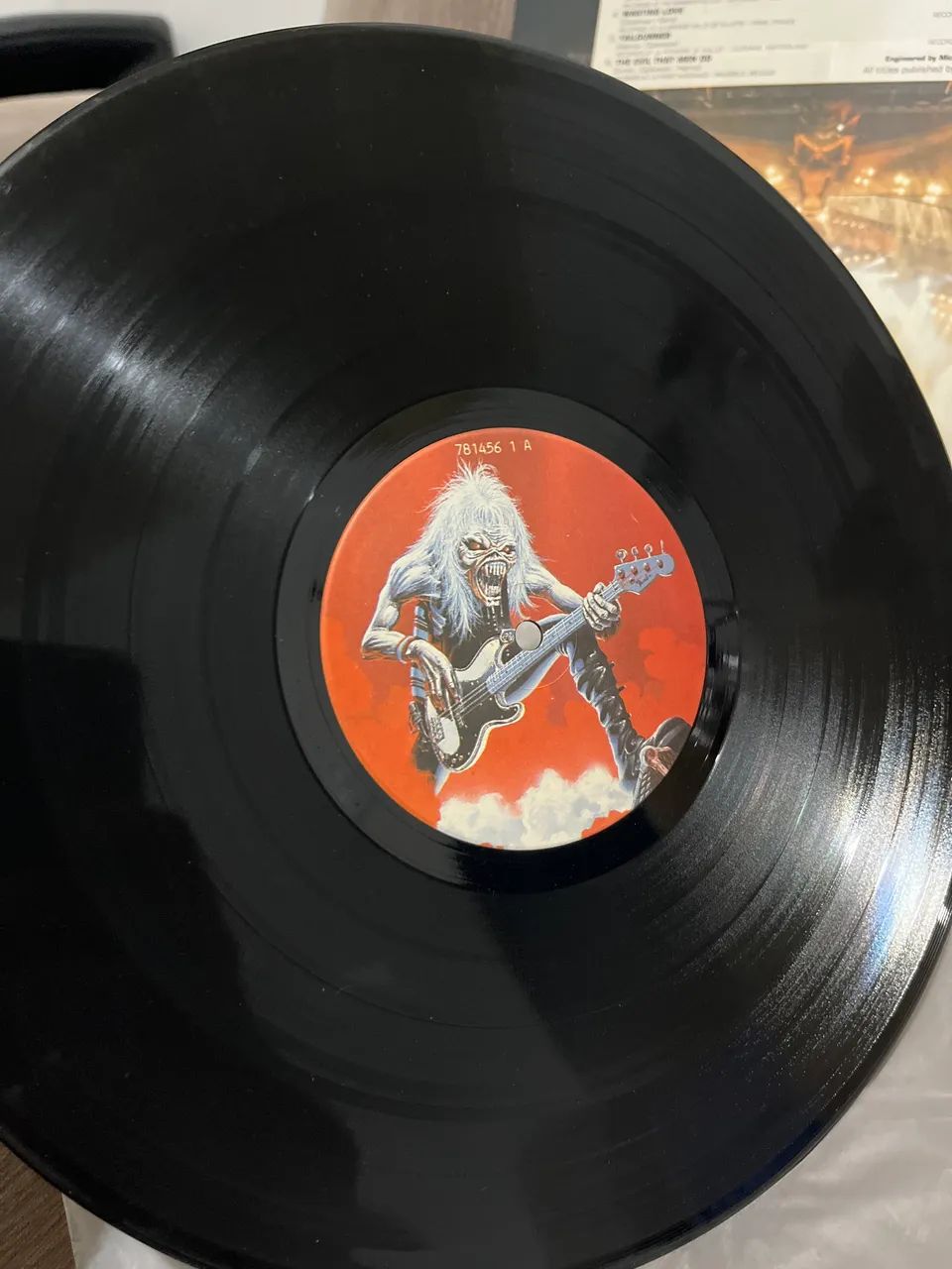Lp iron maiden a real live one  - Foto 4