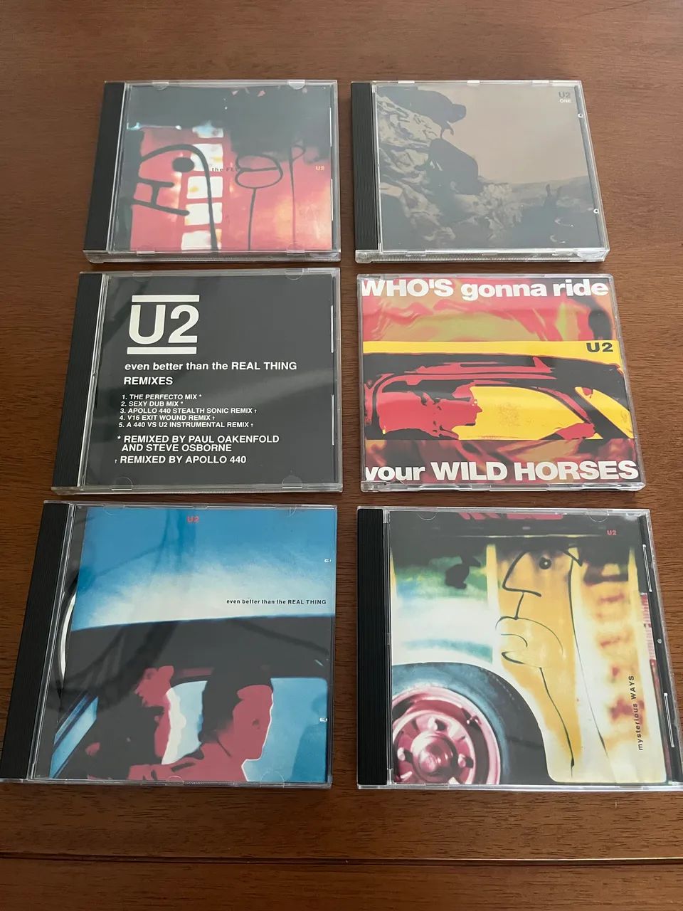 U2 - 6 Singles Achtung Baby 