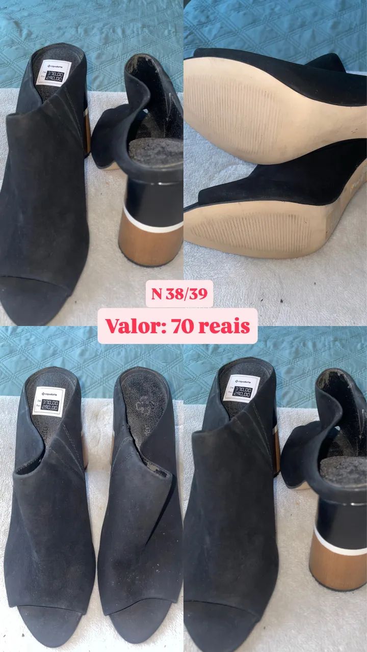 Sapatos semi novos - Desapego - Foto 4