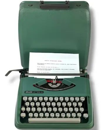 Maquina de Datilografia Olivetti Lettera 8265590984432001124
