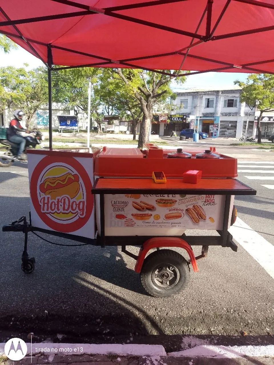 Vendo carrinho pronto pra trabalhar 