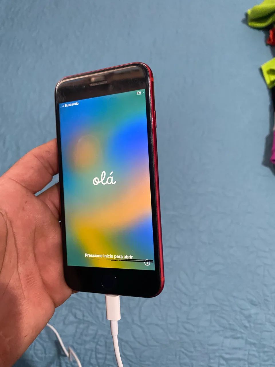 Vende se iPhone SE 64 gb bateria 87 funcionando tudo perfeitamente  - Foto 3