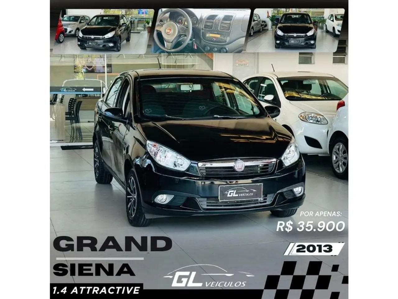 Fiat Grand Siena Grand Siena ATTRAC. 1.4 EVO F.Flex 8V 2013