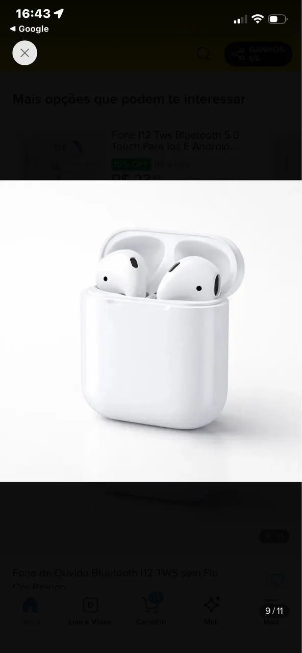Fone Bluetooth 