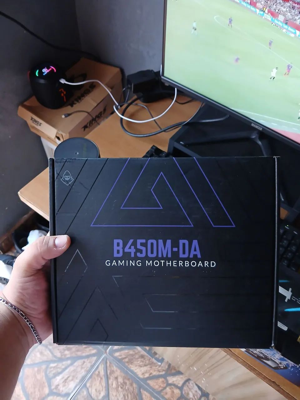 Kit ryzen placa mãe + processador - Foto 2