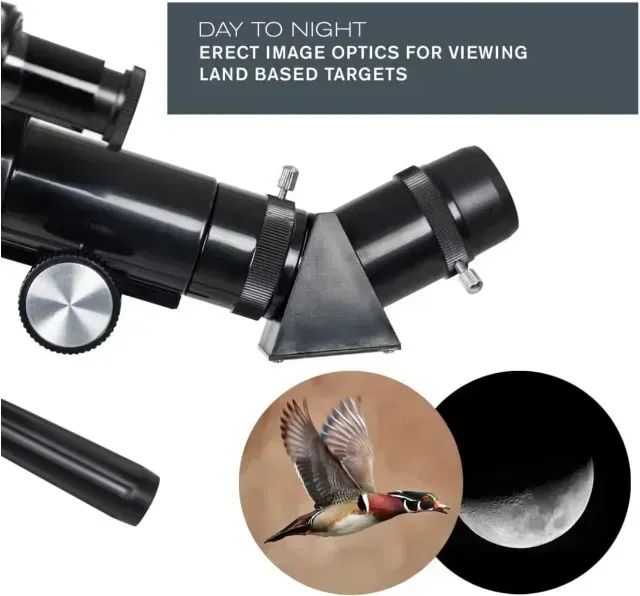 Telescópio Refrator Celestron Travel Scope 60 C/acessórios Preto - Foto 3