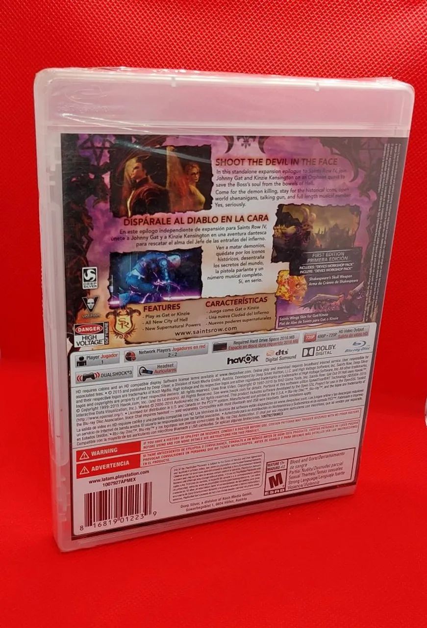 Saints Row - Gat Out of Hell - PS3 [LACRADO] - Foto 2