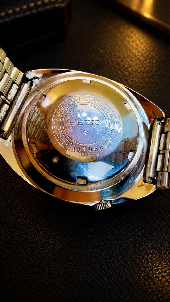 Seiko Navigator Timer 6117-6410 Vintage Automático GMT