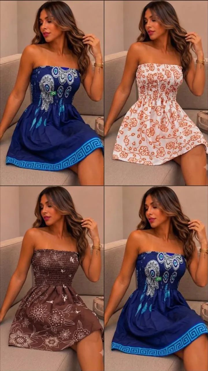Vestido Lastex Bali