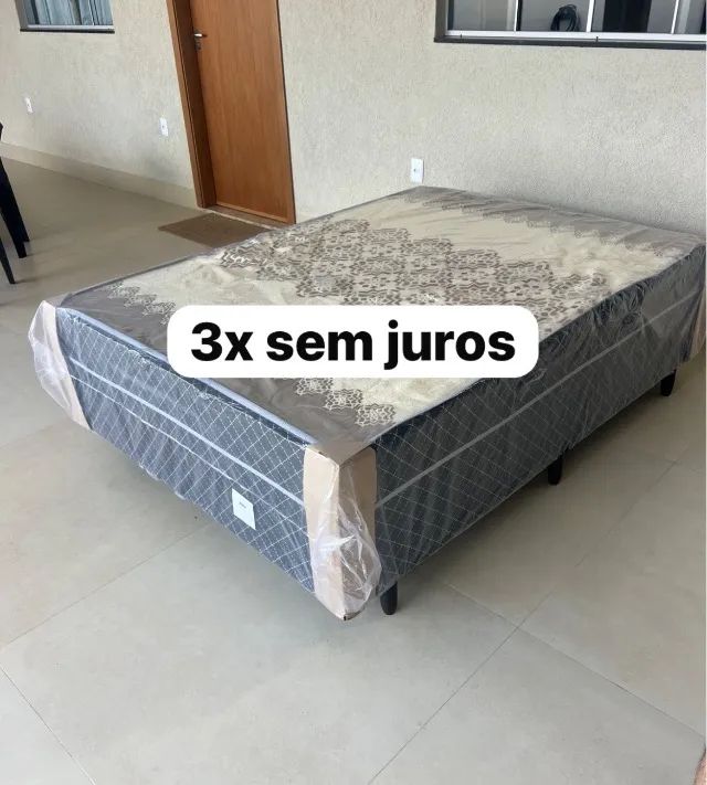 Cama box casal hoje
