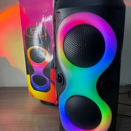 Caixa de som RGB 50W grande  - Foto 2