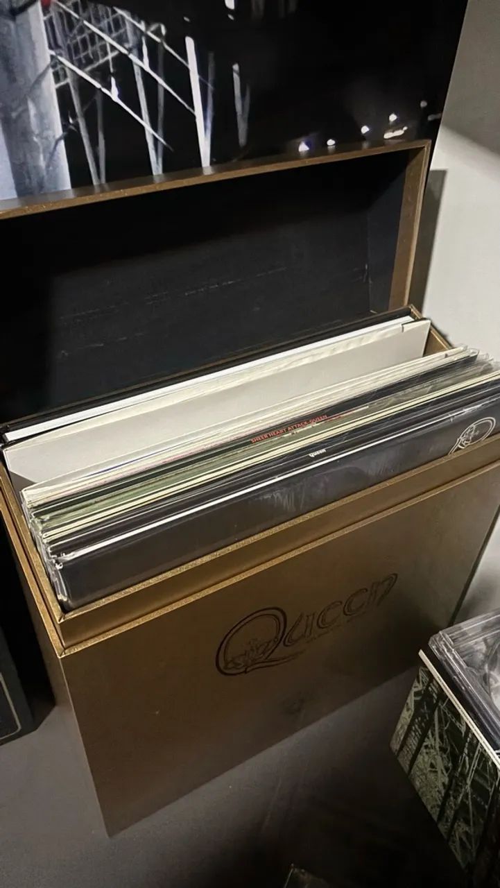 Lote 8 Albuns Vinil Queen The Studio Collection Half Speed Box - Foto 5