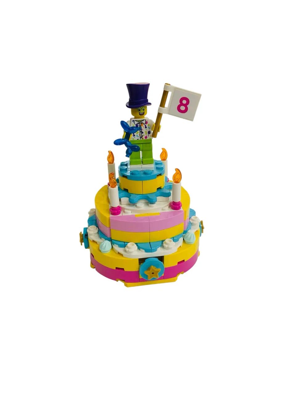 Lego bolo de aniversário 
