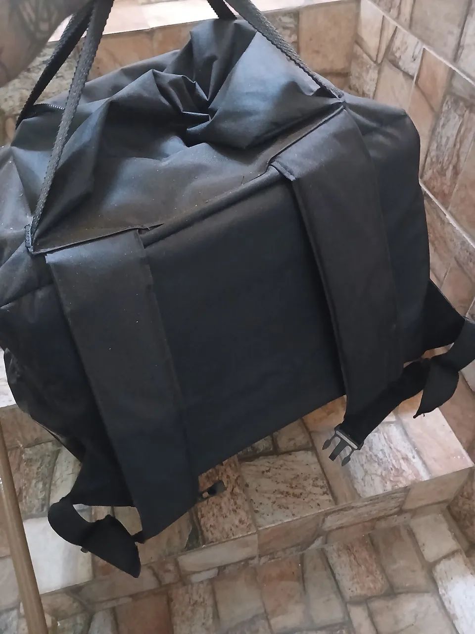Bag para Delivery/Motoboy - Preta - Ótimo Estado - Foto 4