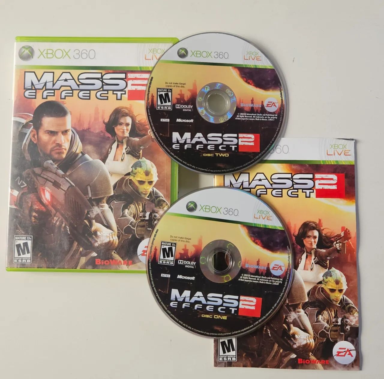 Mass Effect 2 Xbox 360 original seminovo