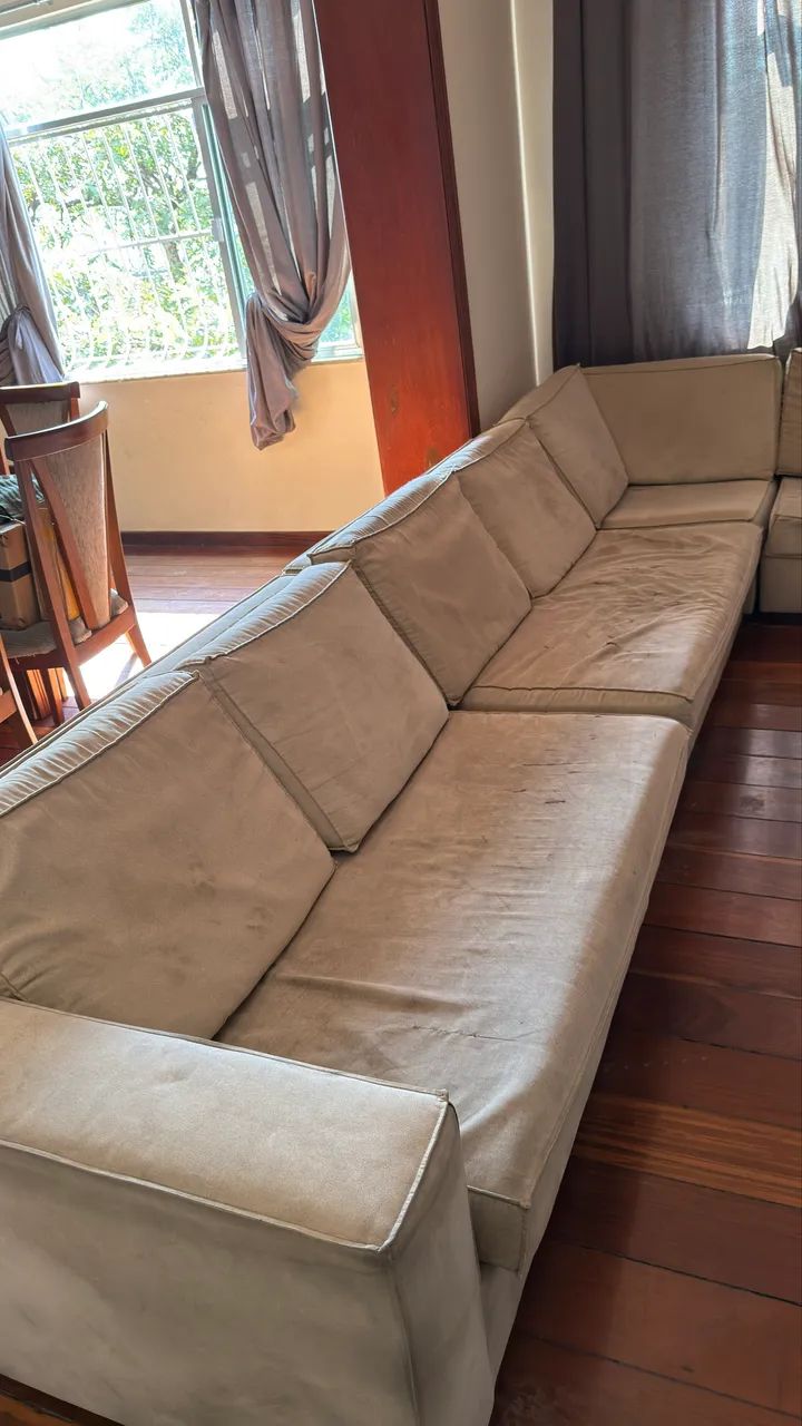 Sofá modular grande e confortável R$497,00 - estrutura forte 600,00 - Foto 2