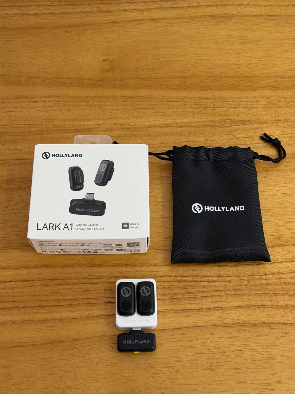 Microfone Hollyland Lark A1 Wireless ? NOVO