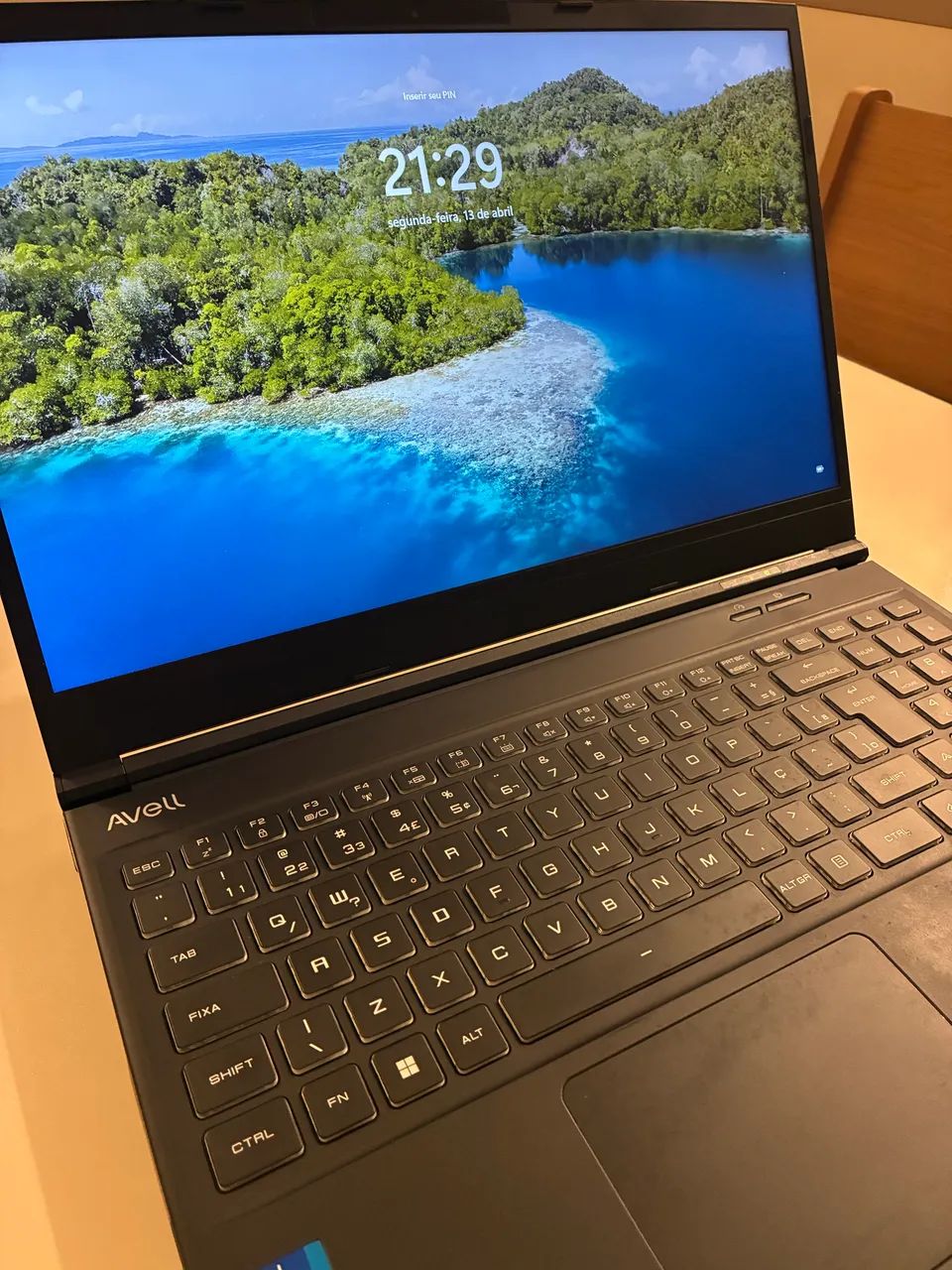 NOTEBOOK GAMER AVELL A70 - i7 12ª + RTX 3050 / 16GB / 144Hz - Foto 2