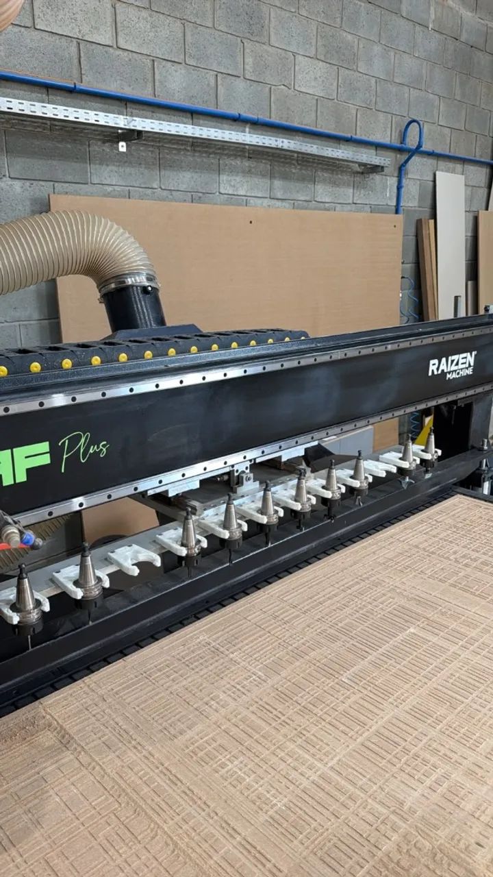 Router Raizen Solid Taf Plus  Marca Raizen Modelo Solid Taf Plus Tipo Router CNC Ano 2025  - Foto 5