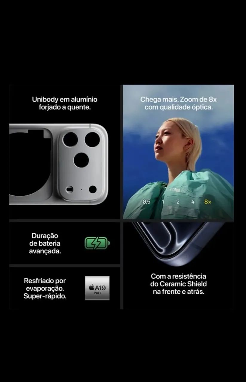iPhone 17 Pro Max - 256 GB - Lacrado - Foto 4