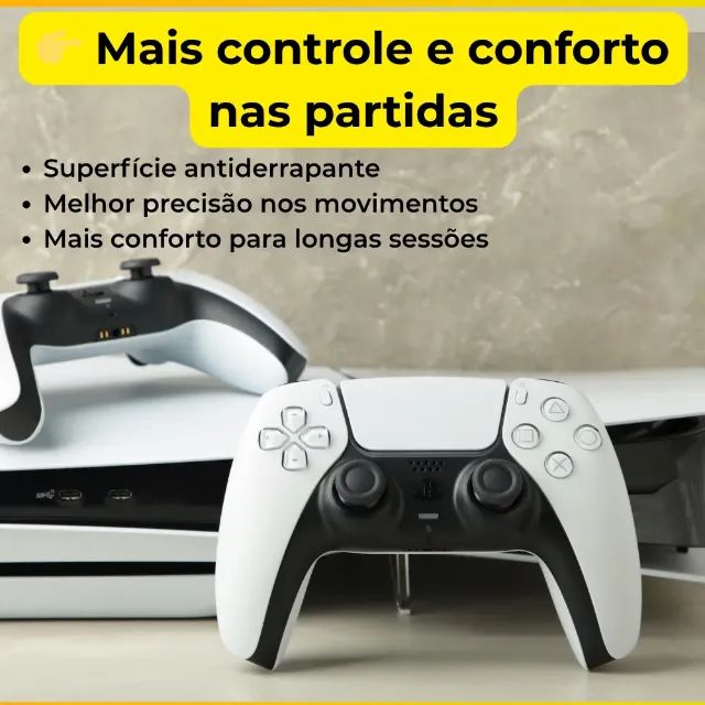 Troca de capa de analógico em controles de PS5! - Foto 2