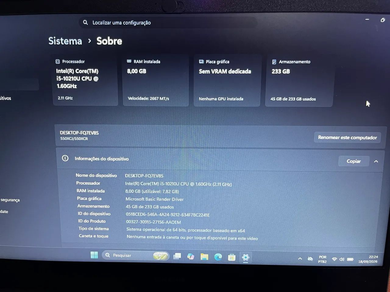 Samsung book x30 i5 ssd 8gb ram - Foto 5